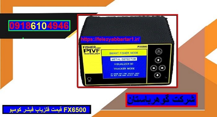 خرید فلزیاب فیشر کومبو FX6500 