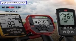 فلزیاب برای کشف سکههای قدیمی