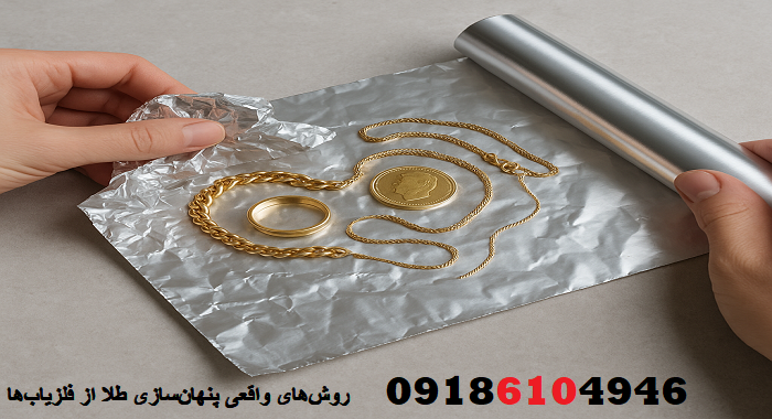 روش‌های واقعی پنهان‌سازی طلا از فلزیاب‌ها
