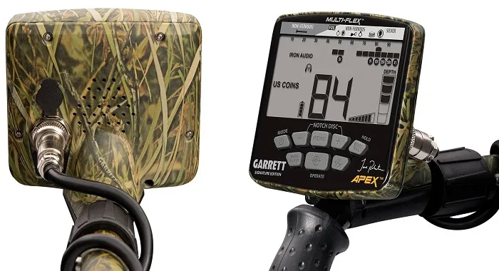 Garrett Apex چند متر عمق می‌زند؟