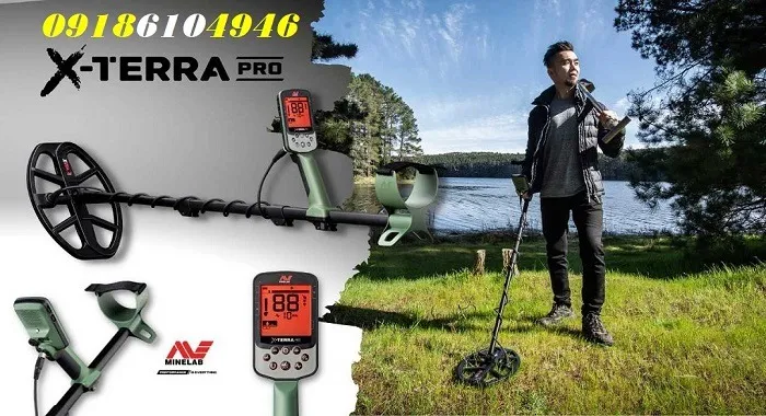 عمق فلزیاب X-TERRA PRO چقدر است؟