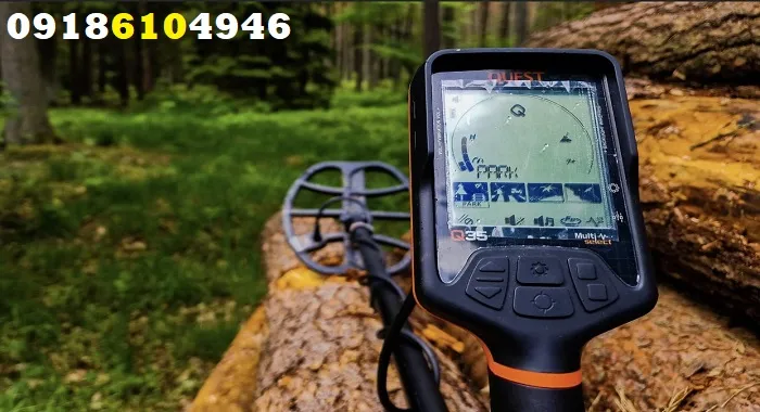 آموزش کار با فلزیاب کوئست X10