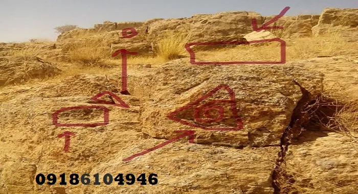 تفسیر مثلث در گنج‌یابی