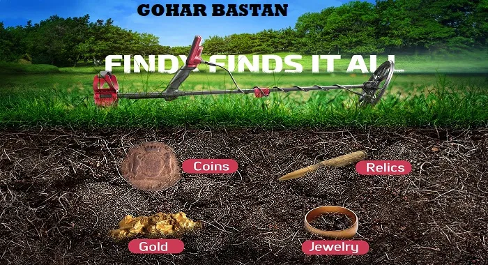 فلزیاب حرفه‌ای FINDX PRO نوکتا