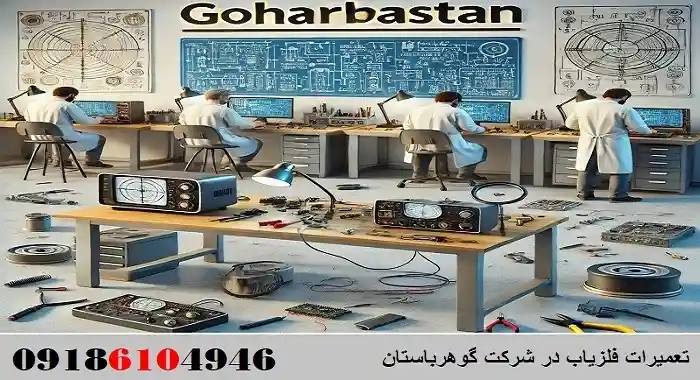 تعمیرات انواع فلزیاب در شرکت گوهرباستان