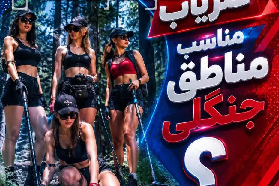 فلزیاب مناسب مناطق جنگلی؛ راهنمای انتخاب دستگاه برای زمین‌های سخت