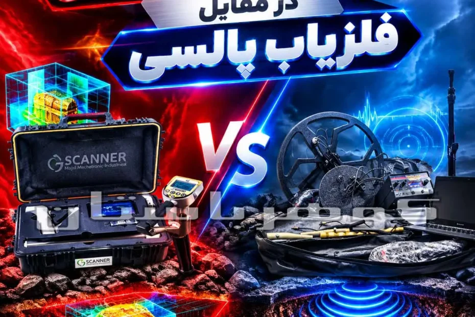 فلزیاب تصویری درمقابل فلزیاب پالسی؛ مقایسه تخصصی برای انتخاب بهتر