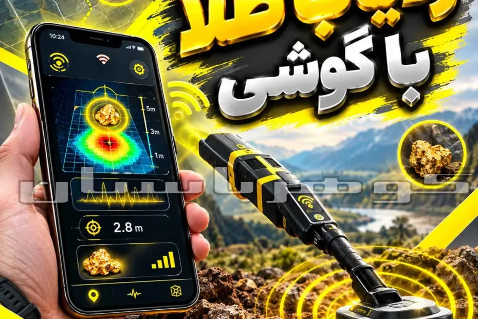 ردیاب طلا با گوشی 2025؛آیا موبایل واقعاً می‌تواند طلا را پیدا کند؟
